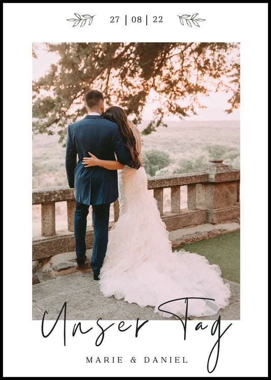 Hochzeit Poster